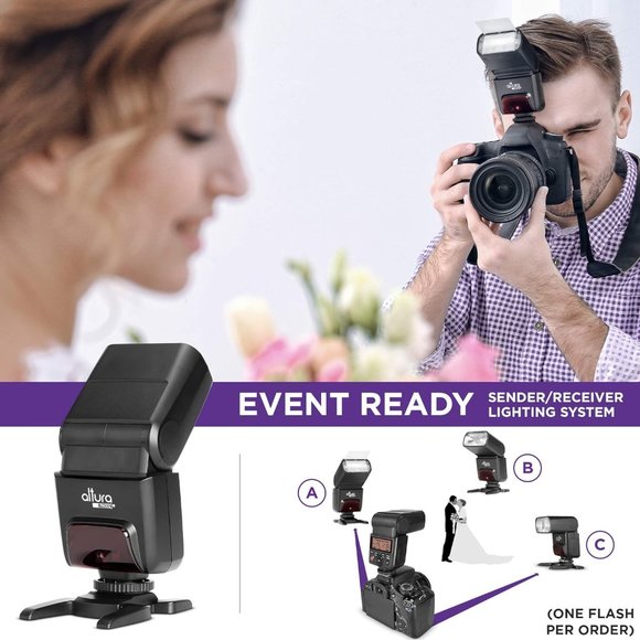 Camera Flash Speedlite Altura Photo Light for Mirrorless and DSLR Camera - Picture 5 of 5